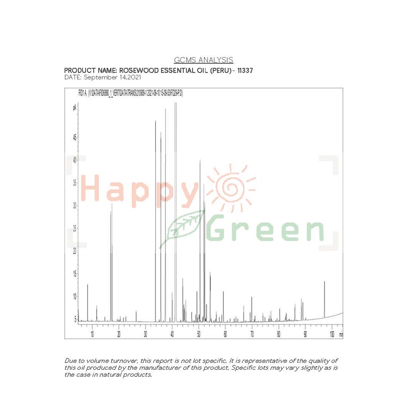 Happy Green Rosewood Essential Oil (10 ml) - Minyak Kayu Rosewood