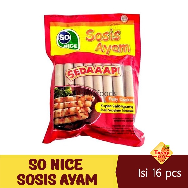 So Nice Sosis Ayam Fully Cooked