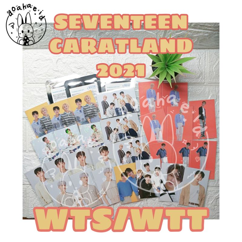 TC CARATLAND 2021 SEVENTEEN - SCOUPS JEONGHAN JOSHUA HOSHI MINGYU WONWOO DK DOKYEOM SEUNGKWAN VERNON