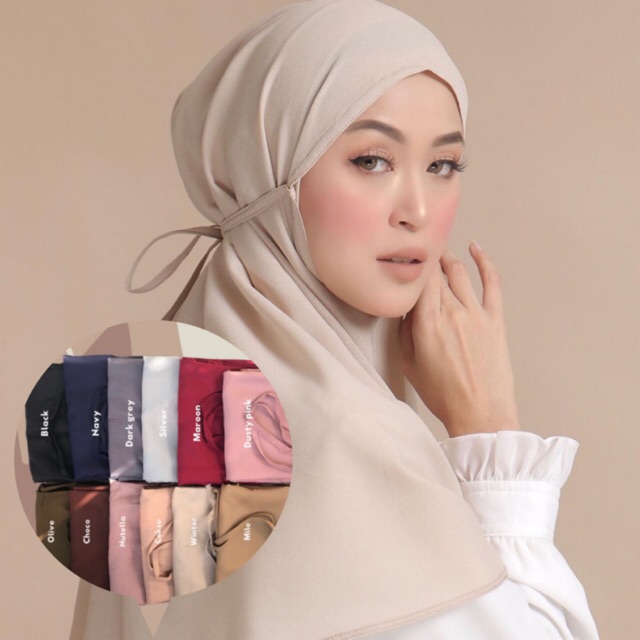 BERGO INSTAN PRAKTIS MOSCREPE PREMIUM BEST SELLER JAHIT 