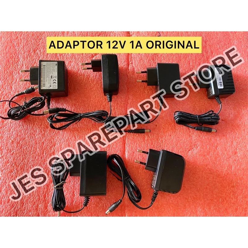 ADAPTOR 12V 1A ORIGINAL / 1A 12V ORIGINAL