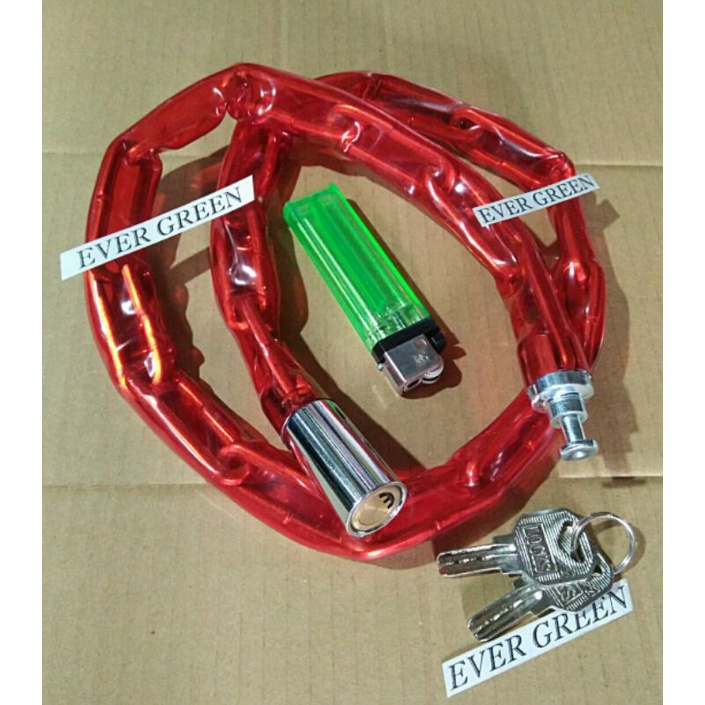 Kunci Rantai Besar 85 cm : Ban Serep Mobil / Sepeda Motor / Gerbang Pagar - gembok serbaguna alat pengaman dan keamanan kendaraan dan rumah-1