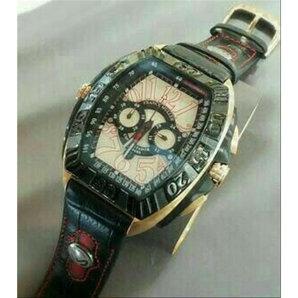 Promo FRANK MULLER GP SINGAPURE ROSEGOLD PREMIUM AAA Murah