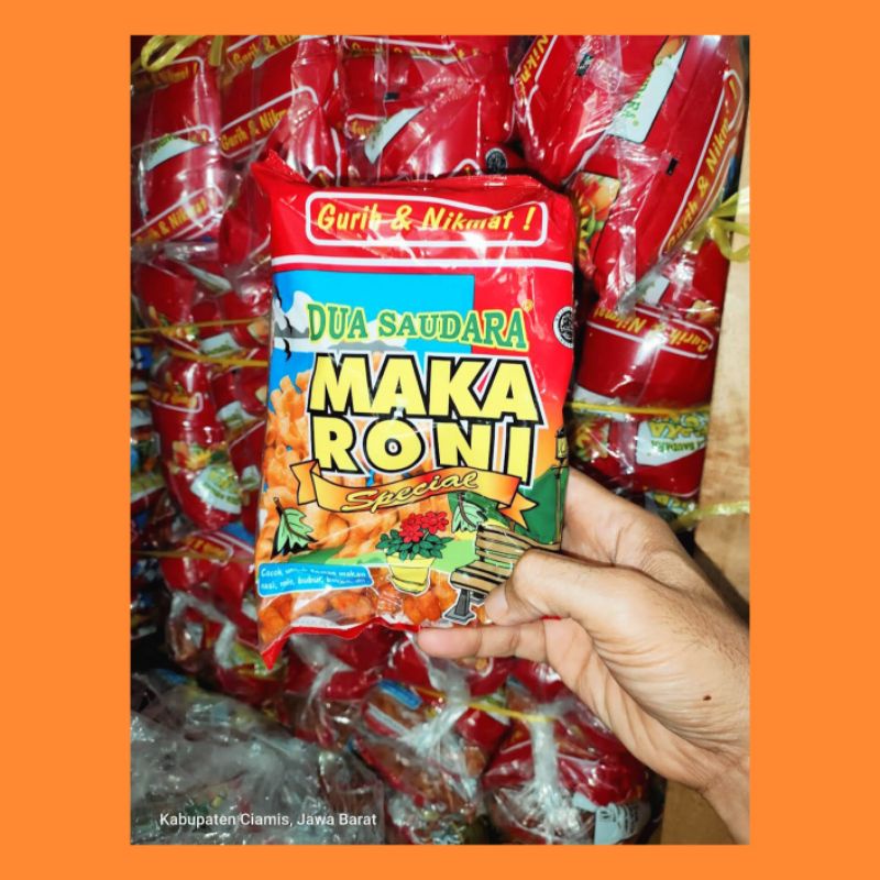 

MAKARONI DUA SAUDARA ( BALLAN ) SATU BAL ISI 10PCS BALADO PEDAS