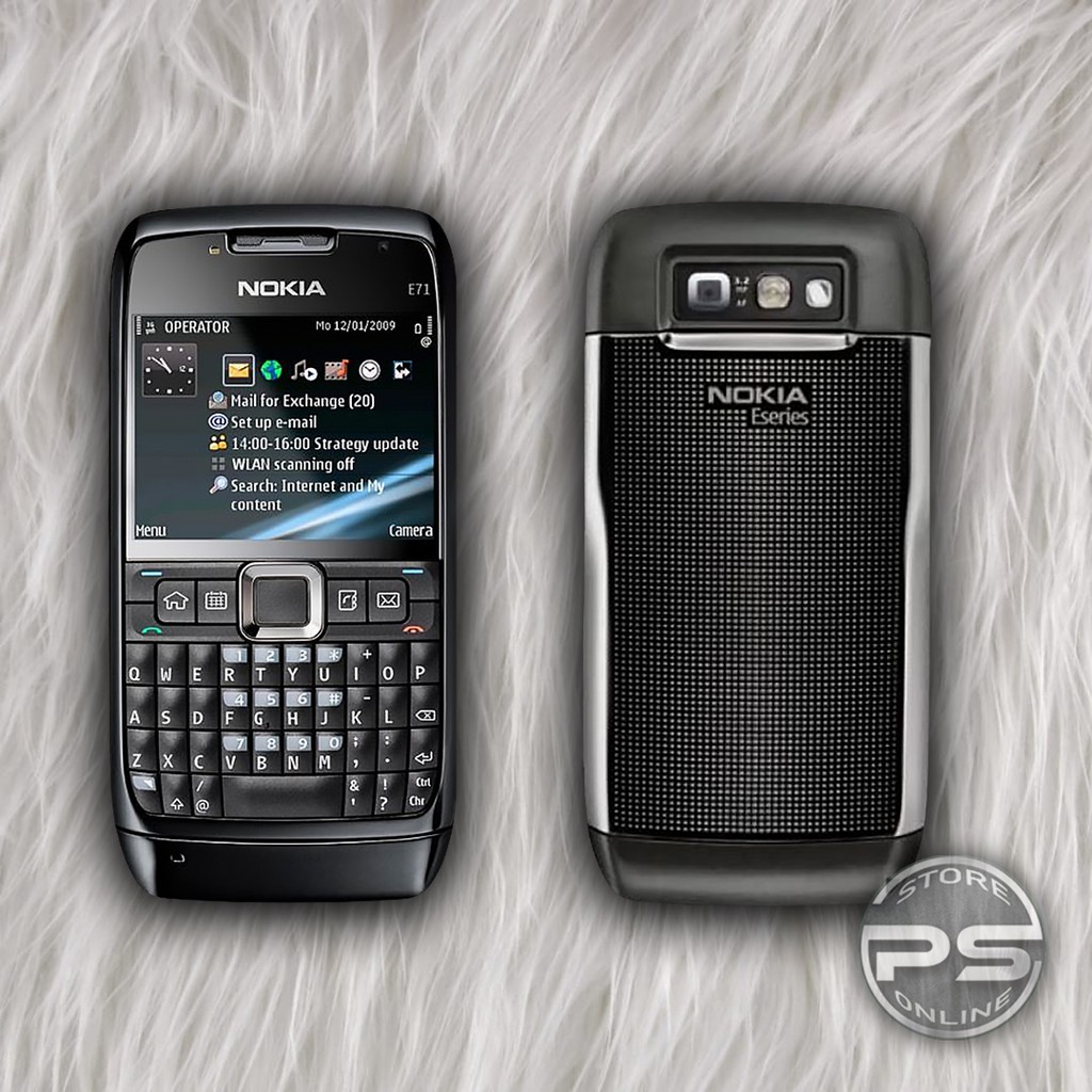 HP Nokia E71 Qwerty - HP Jadul - HP tombol QWERTY - HP legenda-1