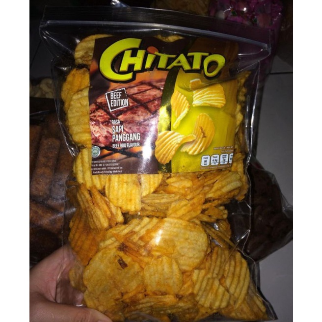 

Chitato Sapi Panggang SNACK KILOAN 250gr