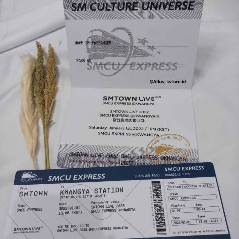 SM Kwangya Ticket Set