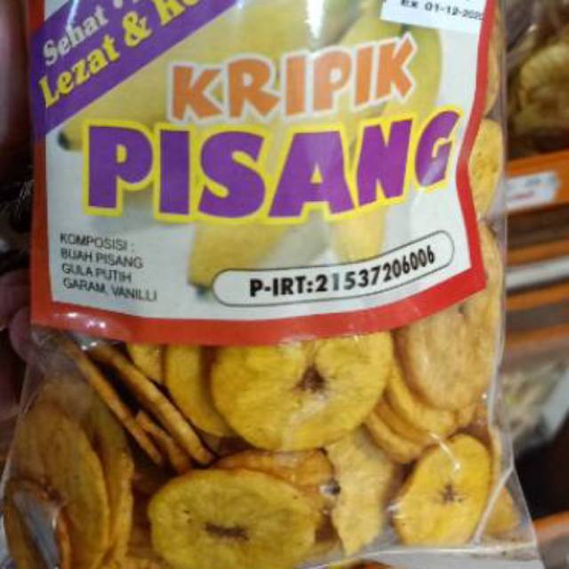 

KRIPIK PISANG KLETHIK BLITAR