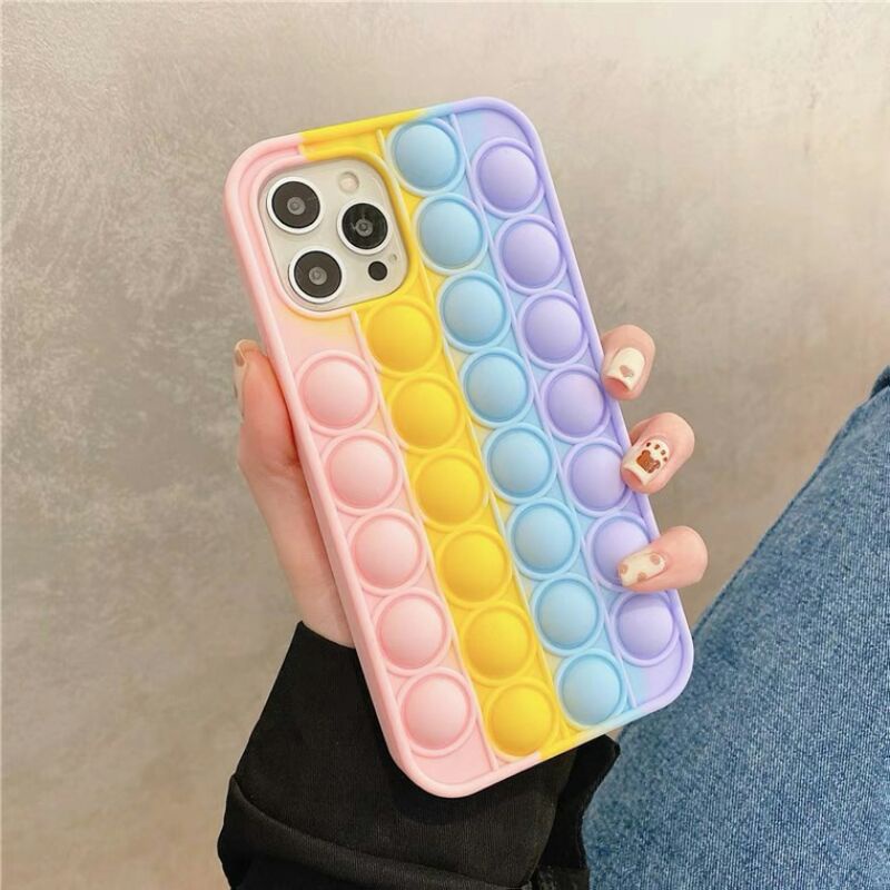 Soft Case Pop it VIVO X60 X50 V20 SE Pro Y20 Y20s Y20i Y12s Y11s Y30 Y50 S1 Y11 Y12 Y15 Y17 Y19 V9