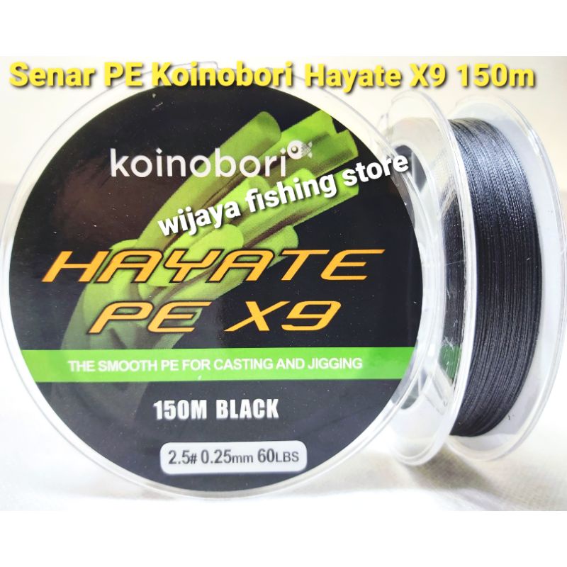 senar PE Koinobori HAYATE X9 150 meter