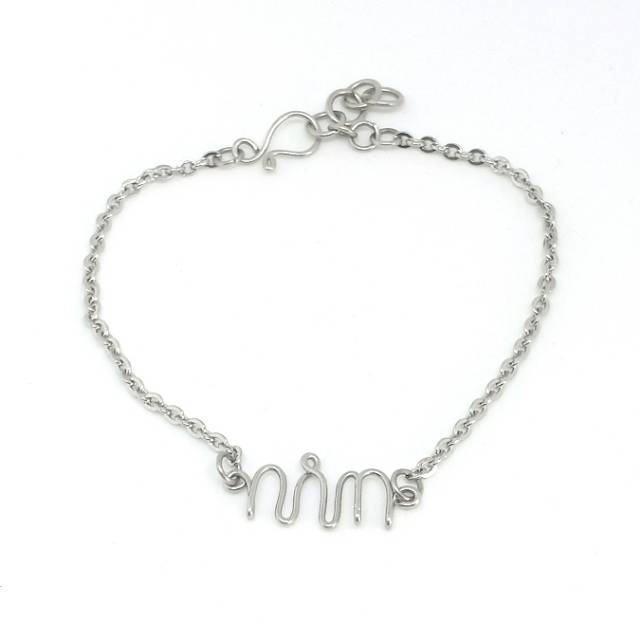 Gelang kawat Gelang aksara Jawa tidak berkarat|| gelang wire-kawat