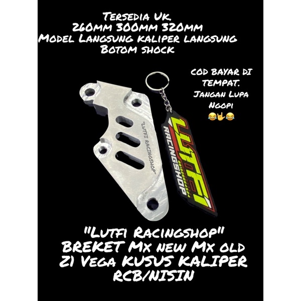 Breket kaliper depan Kusus RCB/NIZIN SAMURAI Rx king vixsen fiz R mx new mx king-4