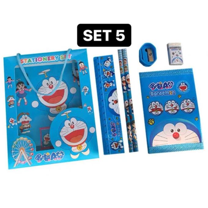 

SET STATIONERY FREE DOMPET / SET ALAT TULIS SEKOLAH FREE NOTE BOOK
