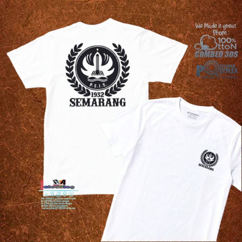T-SHIRT PSIS SEMARANG LOGO DB KAOS PSIS SEMARANG SUPORTER PSIS SEMARANG KAOS DISTRO TERHITZT KEREN