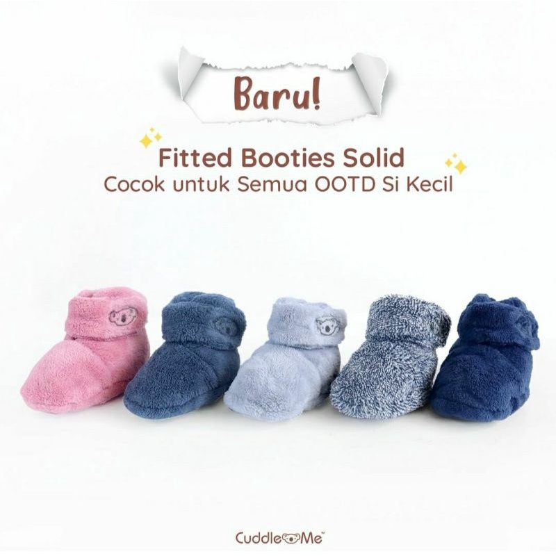 CUDDLEME Fitted Baby Booties | Sepatu Bayi | Kaos kaki bayi Cuddle Me