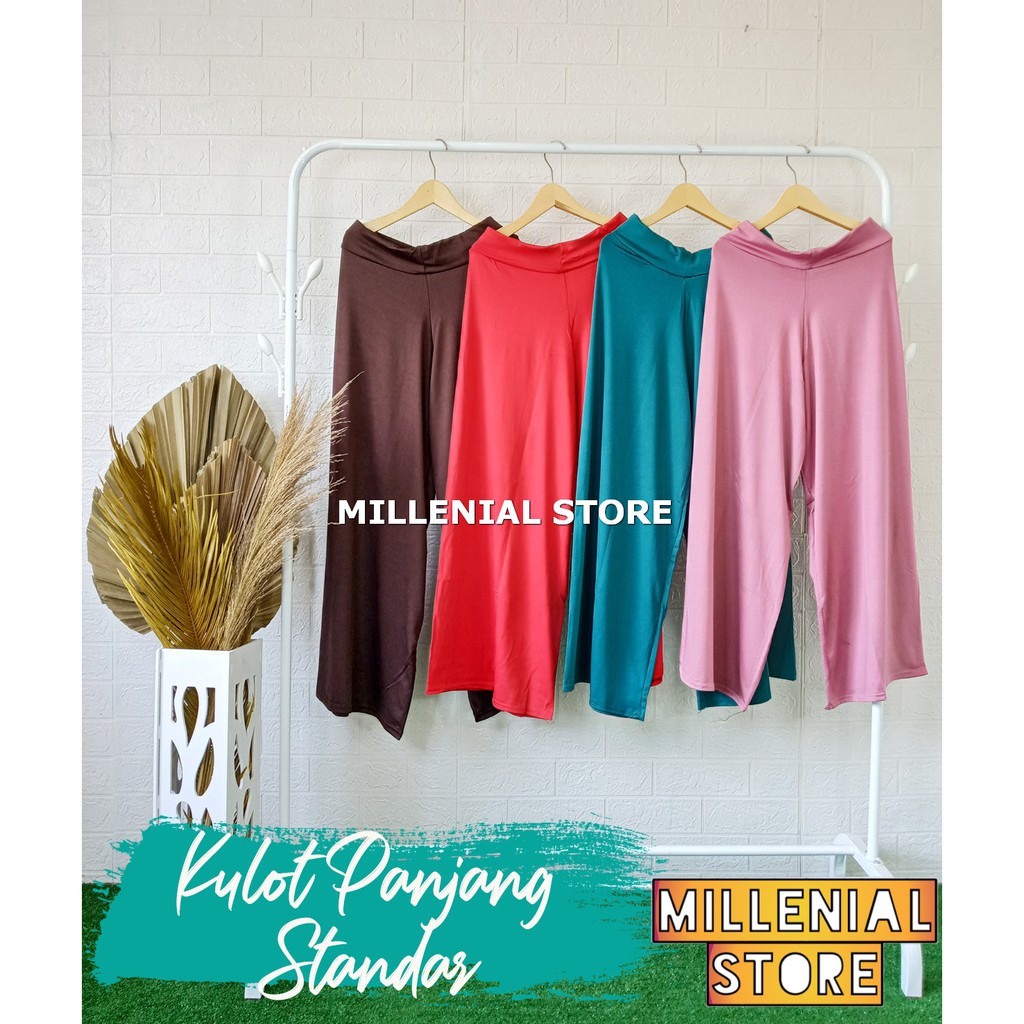 KULOT PANJANG POLOS JERSEY ALSIZE STANDART BISA COD-4