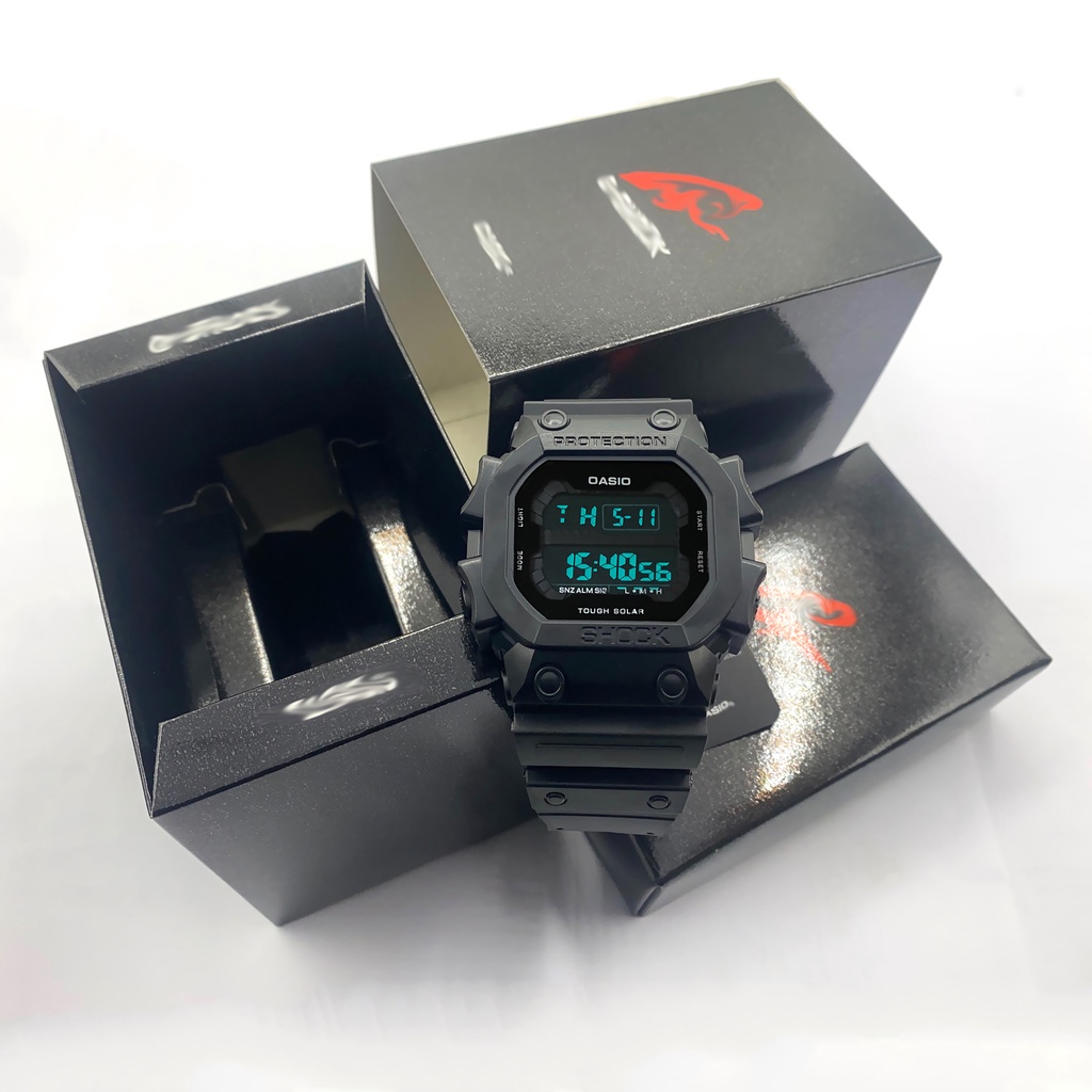 Detail Produk Dari JBS Jam Tangan Pria Digital Fullblack GX-56BB-MONSTER NEW limited edision