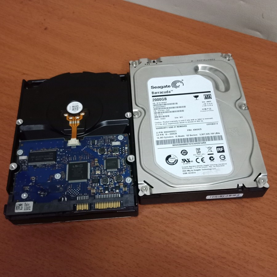 HARDISK 2TB SATA3 HDD CPU / CCTV Harddisk Internal PC / CCTV Harddisk 3.5 inch Komputer / CCTV / DVR/ HITACHI INTERNAL PC 2TB, HDD SATA 3.5 INCH