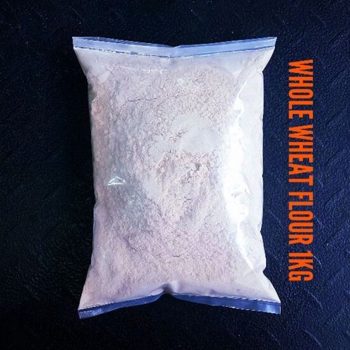 TEPUNG GANDUM UTUH - 1 KG &amp; 1 LITER - WHOLE WHEAT FLOUR