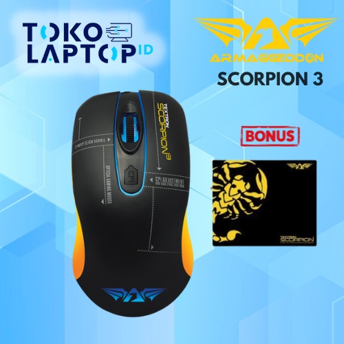 Armaggeddon Scorpion 3 Wired Gaming Mouse