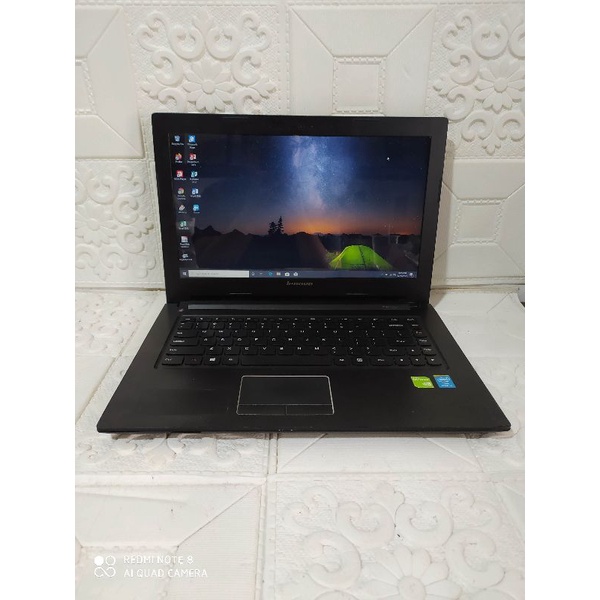 LENOVO Ideapad S410P Black i3-4010U RAM 4GB HDD 500GB VGA GT720M-2GB