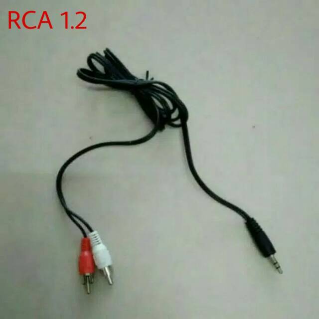 Kabel RCA 1.2 Untuk Menyambungkan Speaker ke TV