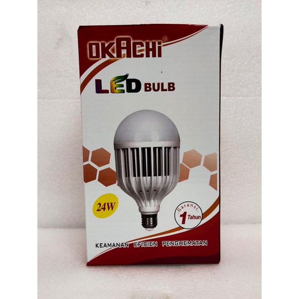 Lampu LED Bulb OKACHI 24 Watt
