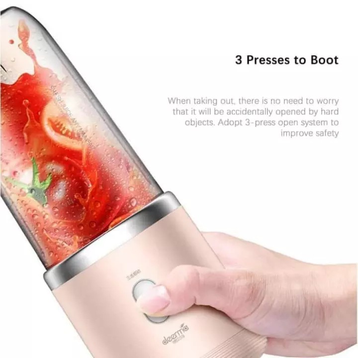 Deerma DEM NU05 Blender Portable Electric 400ml Juicer Mixer