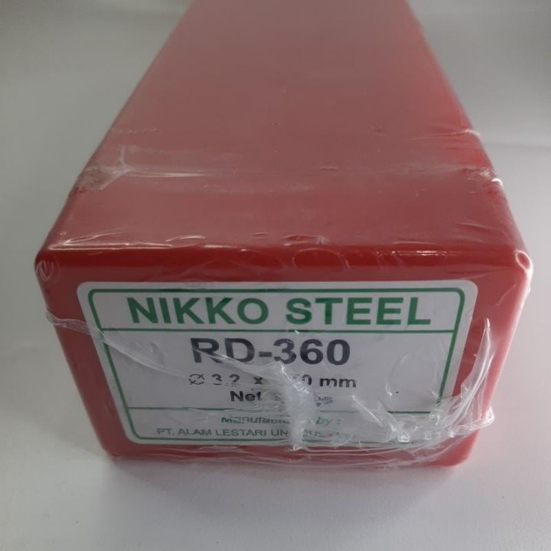 Kawat Las NIKKO STEEL RD 360 3.2MM ( BOX ISI 5KG )