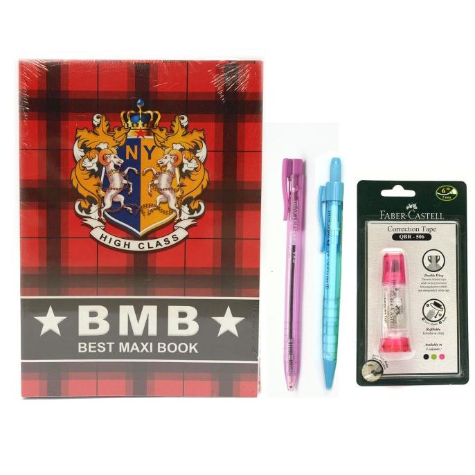 

HARGA MURAH!! Paket Perlengkapan Buku Alat Tulis Sekolah / Stationary