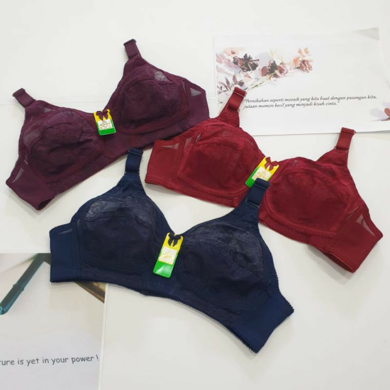 Bra Sister Borkat Merek Agree BH AGREE / Bh Burkat / Bh Besar Murah BRA BROKAT AGREE BRA AGREE 099