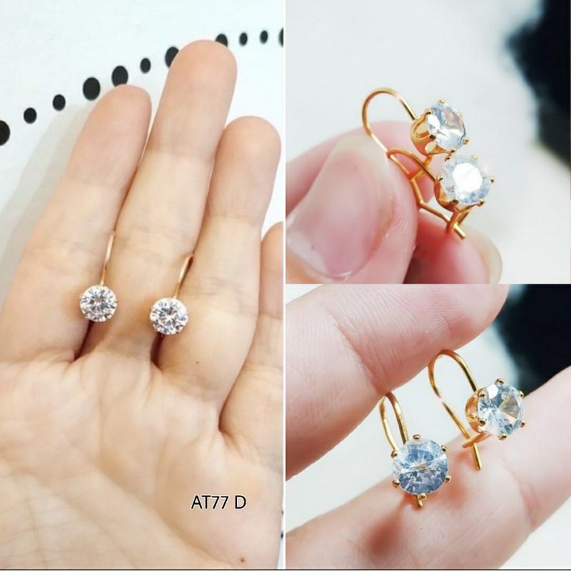 Anting Xuping Jepit Permata AT77 D