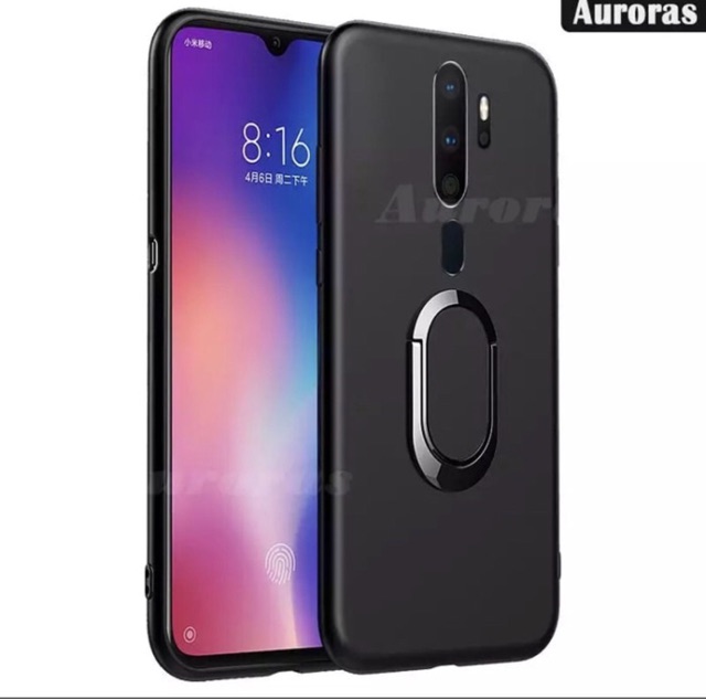 Case Oppo Reno 3 Softshell Dove Magnetic Ring 360 Standing