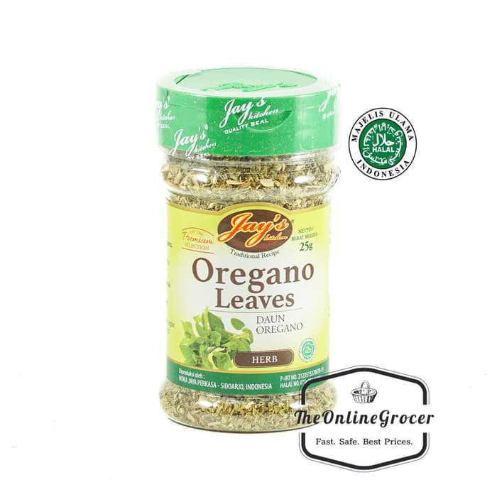 

Jay'S Oregano Leaves/Daun Oregano 25Gr