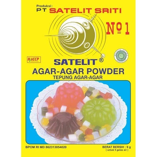 

agar-agar Powder Satelit No 1 9 g