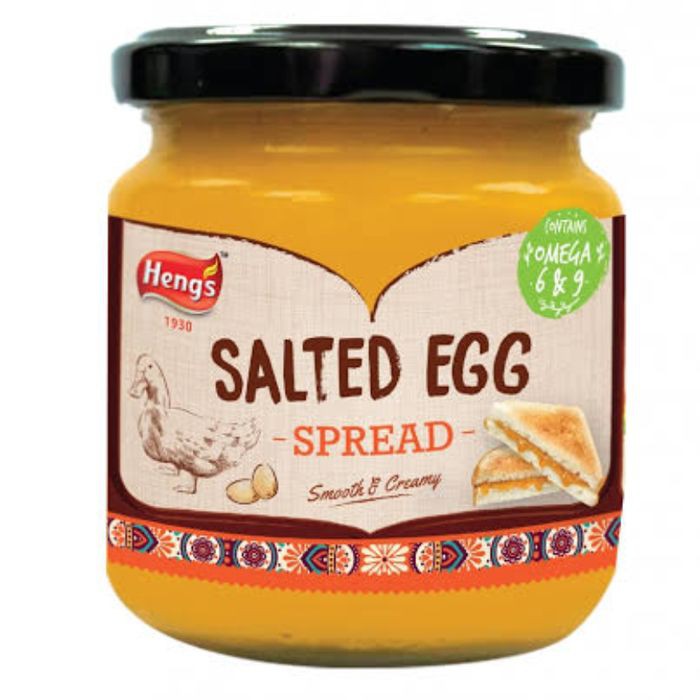 

Selai oles telur asin Heng's salted egg spread smooth & creamy 150 g