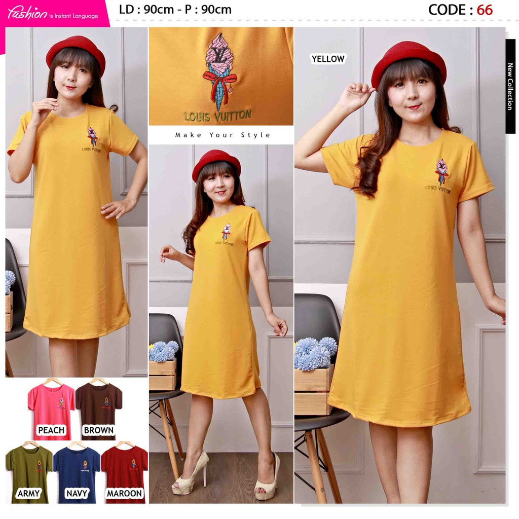 Premium Dress Baby Terry LV Ice Cream