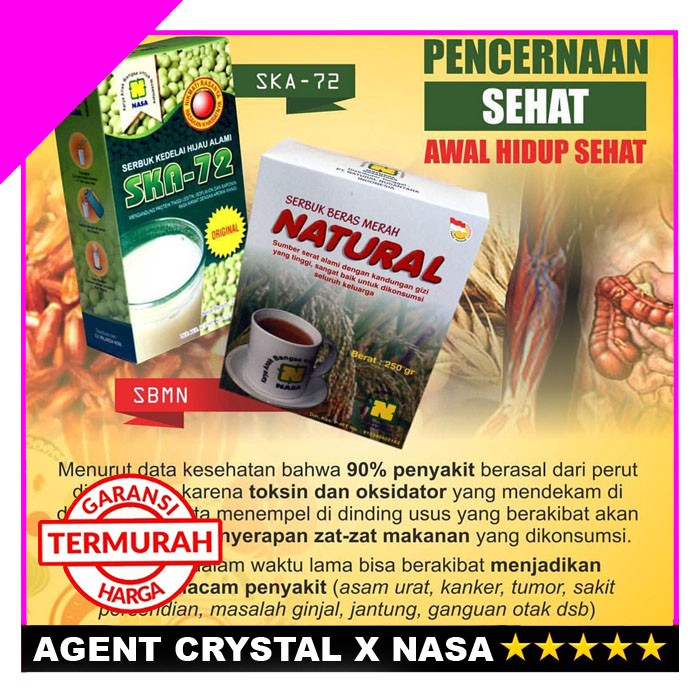 

SKA-72 Nasa Serbuk Kedelai Alami Organik 200 gr