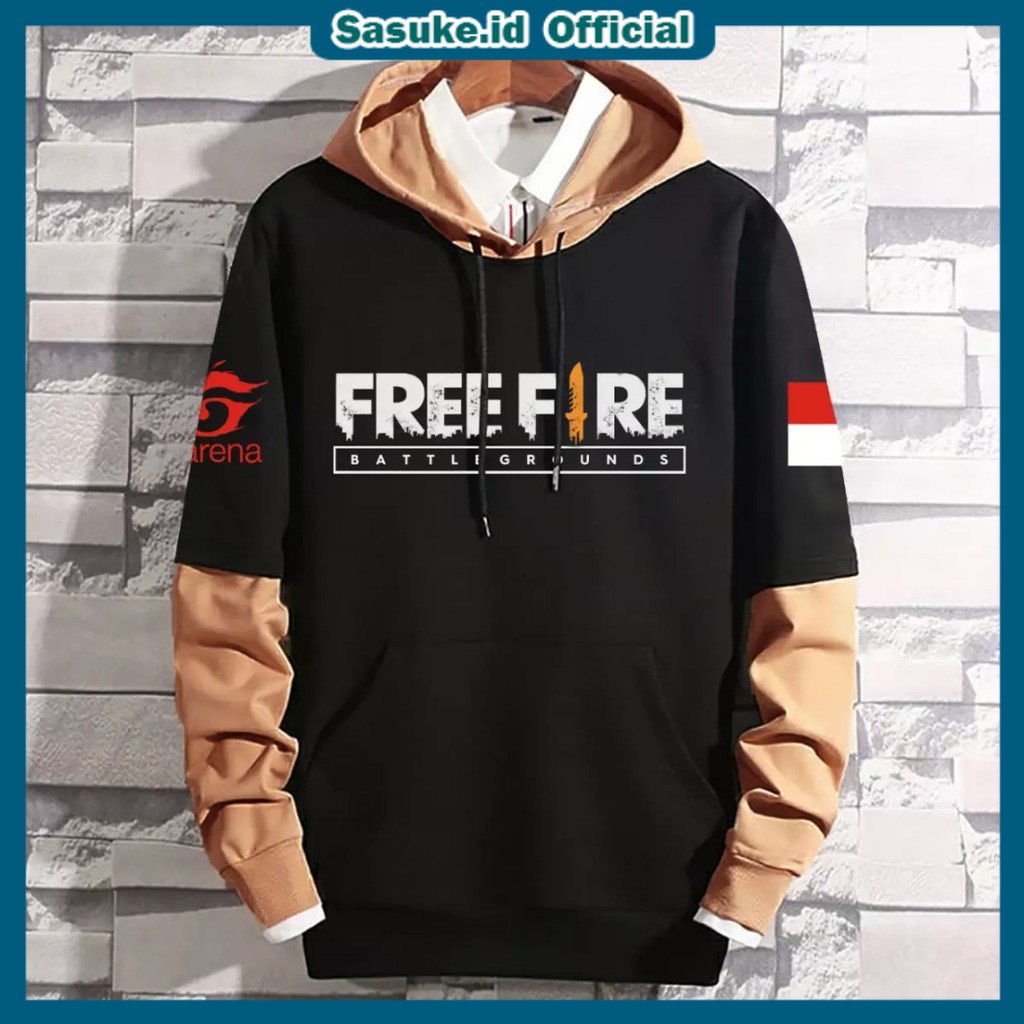 Sweater Hoodie Free Fire Anak Dan Dewasa