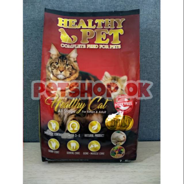 Healthy Pet Cat gold 1,5 kg ALL STAGEl