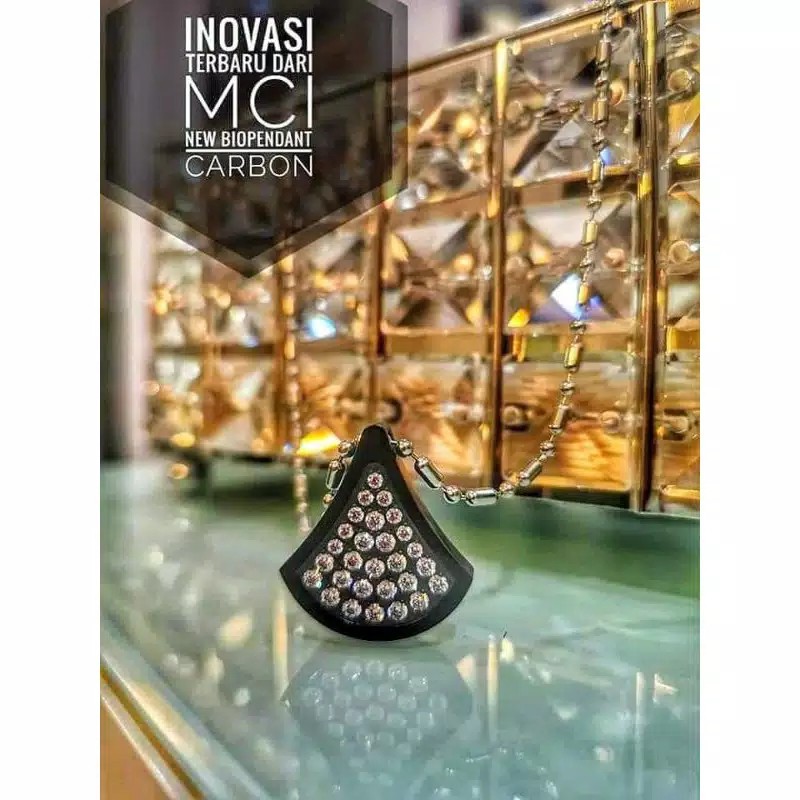Produk Promo Kalung MCI Asli Model Baru Biopendant Carbon Original Kalung MCI Ori Terbaru Kalung Kes