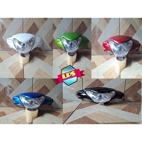 Batok Kepala Depan Belakang Mio Smile + Reflektor , Putih, Hijau, Merah, Biru Hitam TERMURAH