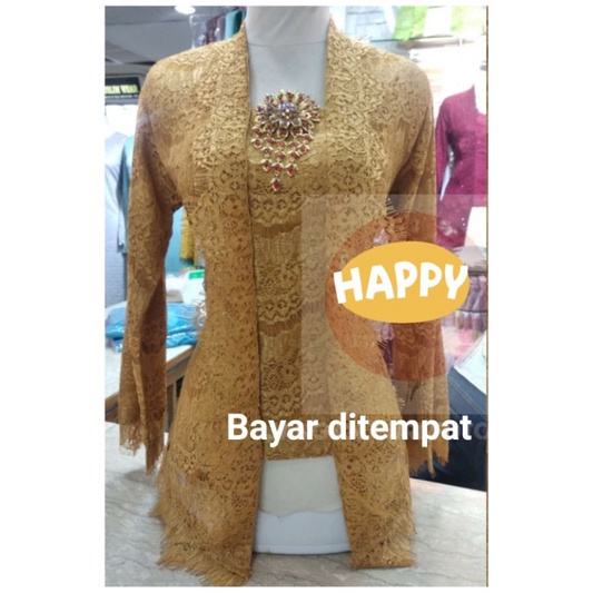 Atasan kebaya kutubaru lengan panjang//kebaya wisuda//kebaya brukat//kebaya//kebaya couple//by:Neza kebaya