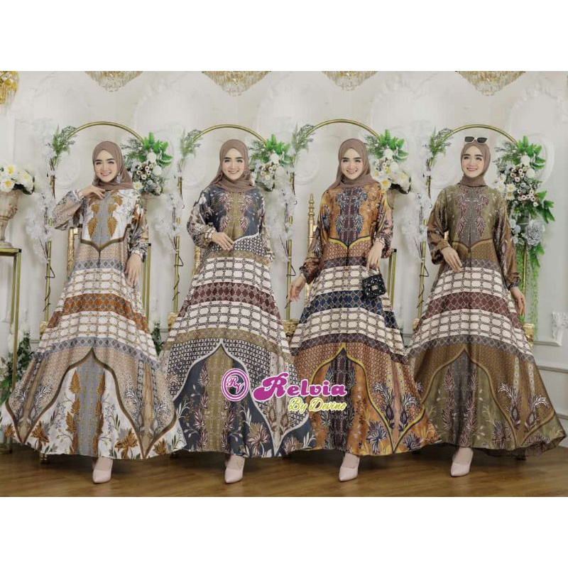 VIRAL DREAS MOTIF TERBARU SILK PREMIUM LUXURY