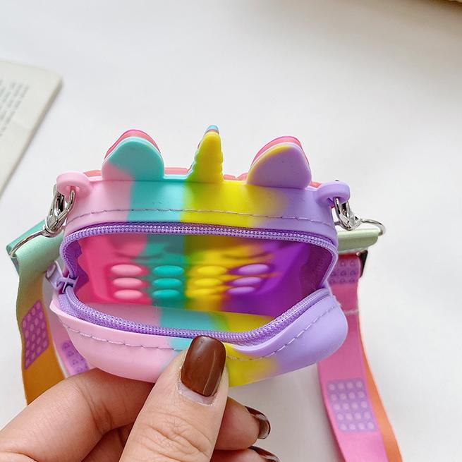 TAS SELEMPANG ANAK POP IT JELLY / SLING BAG ANAK / TAS ANAK