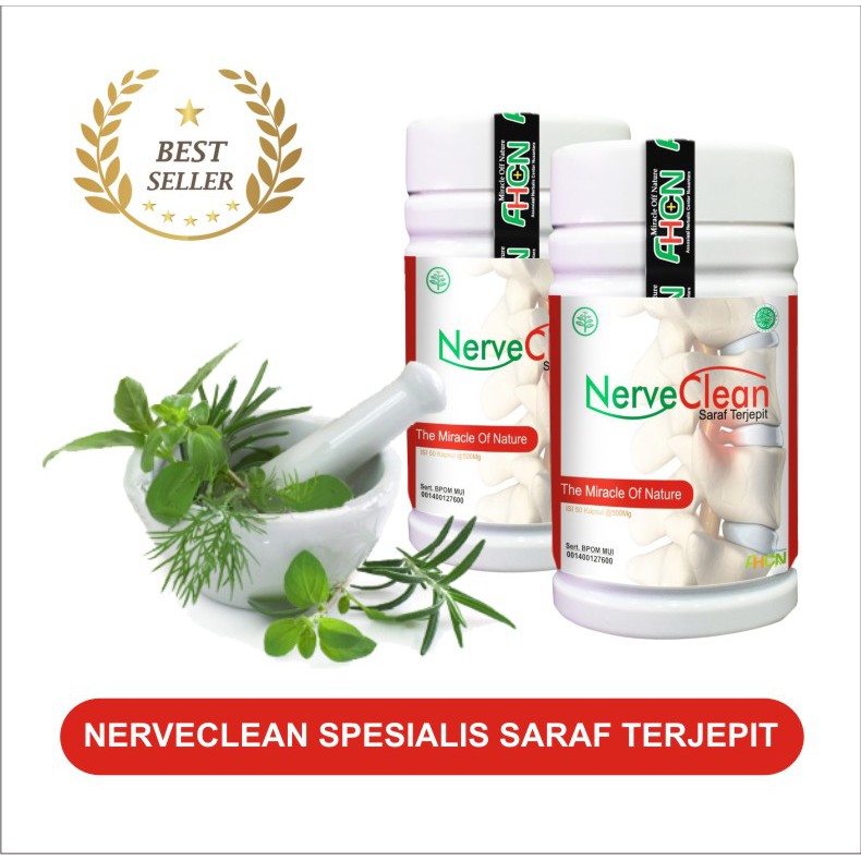 NEVERCLEAN AHCN OBAT SENDI SYARAF TERJEPIT PALING AMPUH