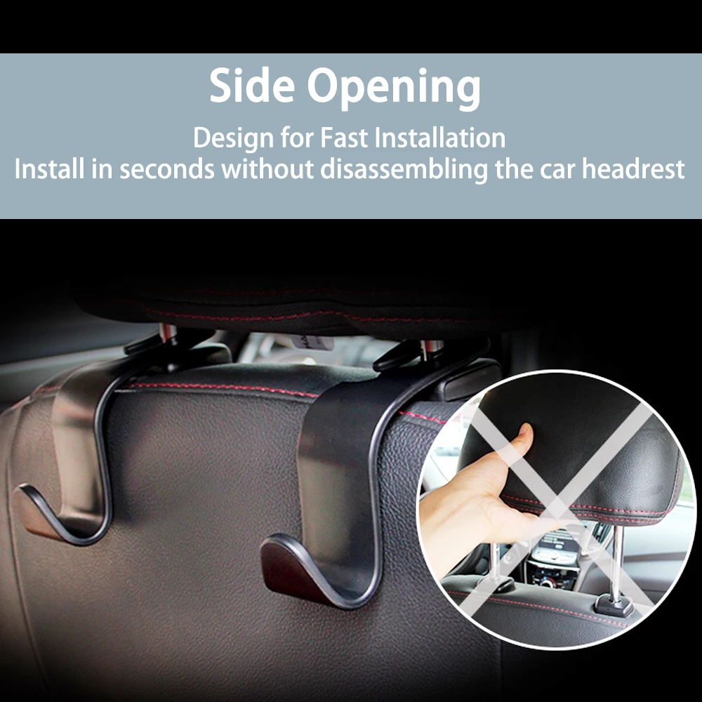 Universal  Car Seat Headrest Hook / Car Back Seat Organizer Hanger Storage Hook /S Type Car  Storage Organize