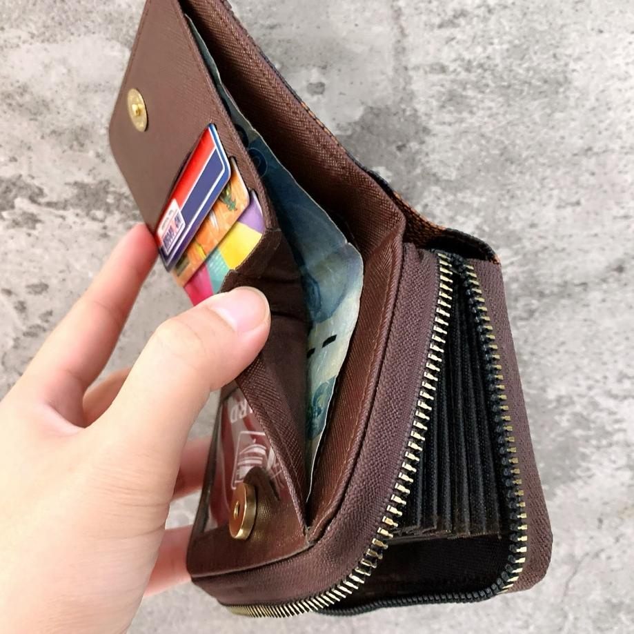 Barang Pilihan.. Dompet Wanita Card kecil Lipat import Tumpuk Super serbaguna coach
