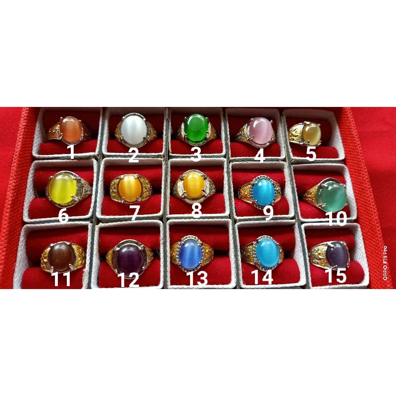 cincin batu mini/cincin batu alam