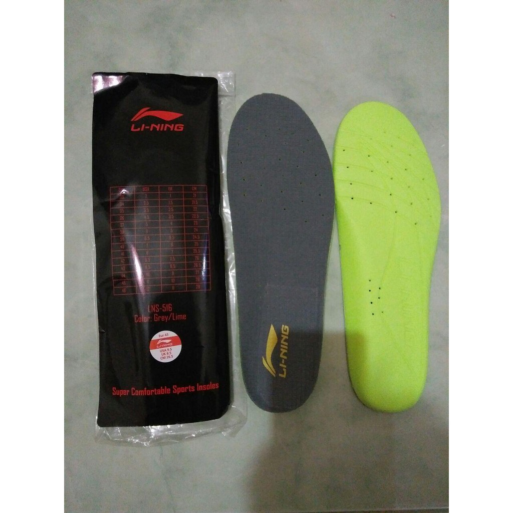 Insole Shoes Lining Super Comfortable Sports / LINING LNS-516